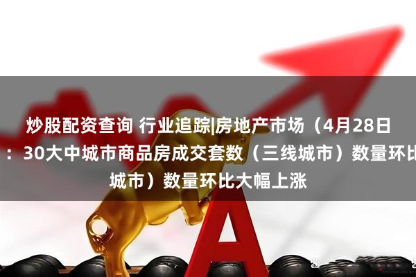 炒股配资查询 行业追踪|房地产市场（4月28日-5月4日）：30大中城市商品房成交套数（三线城市）数量环比大幅上涨