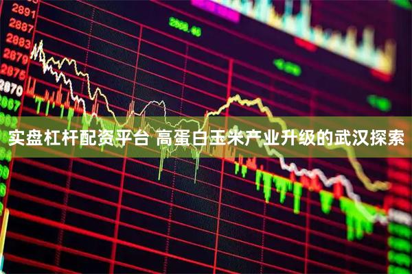 实盘杠杆配资平台 高蛋白玉米产业升级的武汉探索